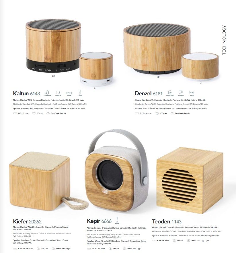 Altavoces ecológicos Altavoces ecológicos